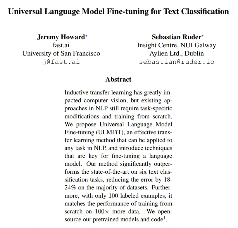 Image of ULMFiT