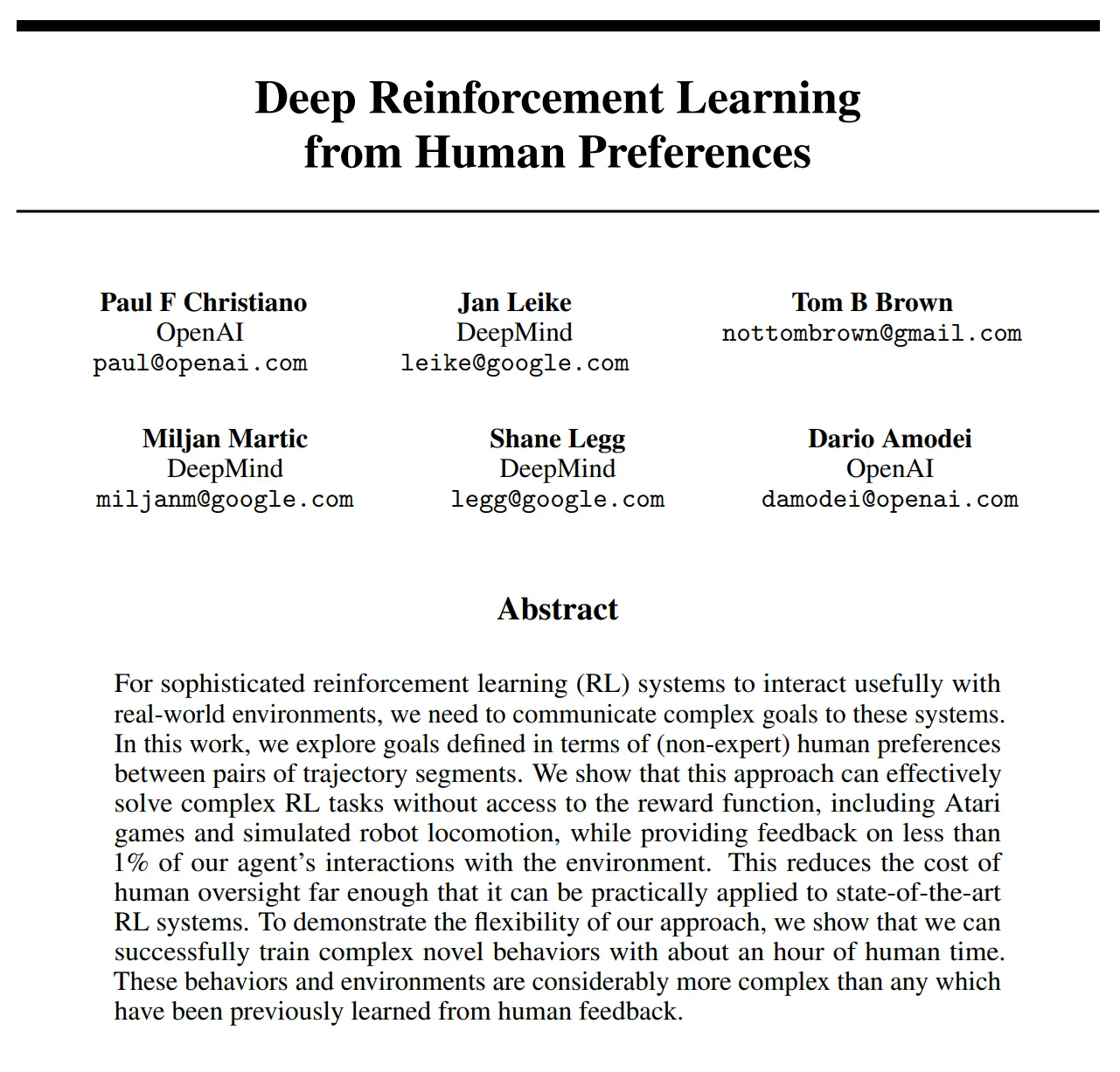 Image of RLHF abstract