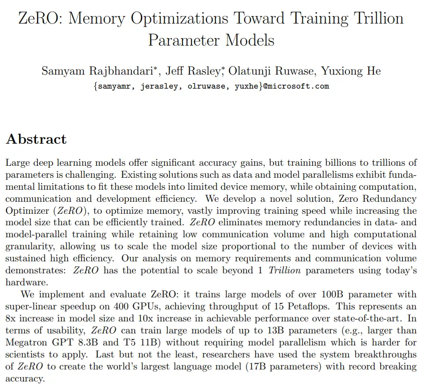Image of ZeRO